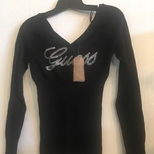Guess V Neck Sweater